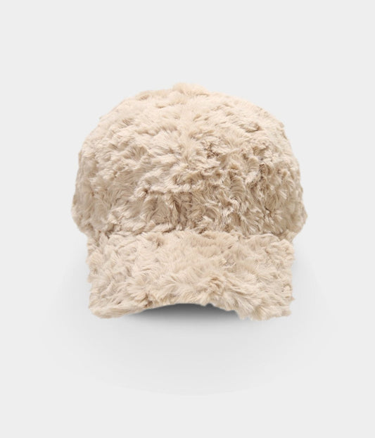 Fluffy Men's Teddy Plush Baseball Cap – view 1