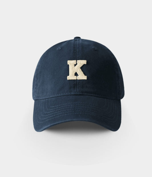 Letter K Men's Patch Cotton Baseball Cap – view 1