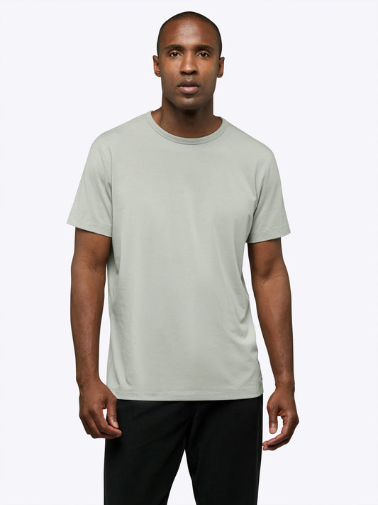 Men's Classic Fit Straight Hem T-Shirt – Soft Everyday Fabric with a Touch More Room | Morning Dove