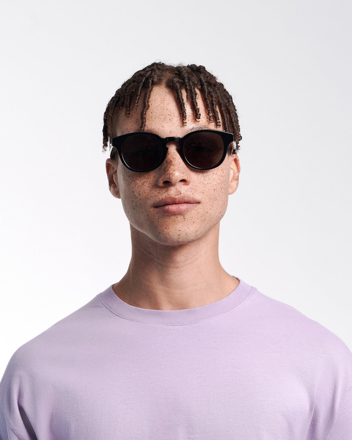 Como Men's Bio-Based Acetate Round Sunglasses – view 3