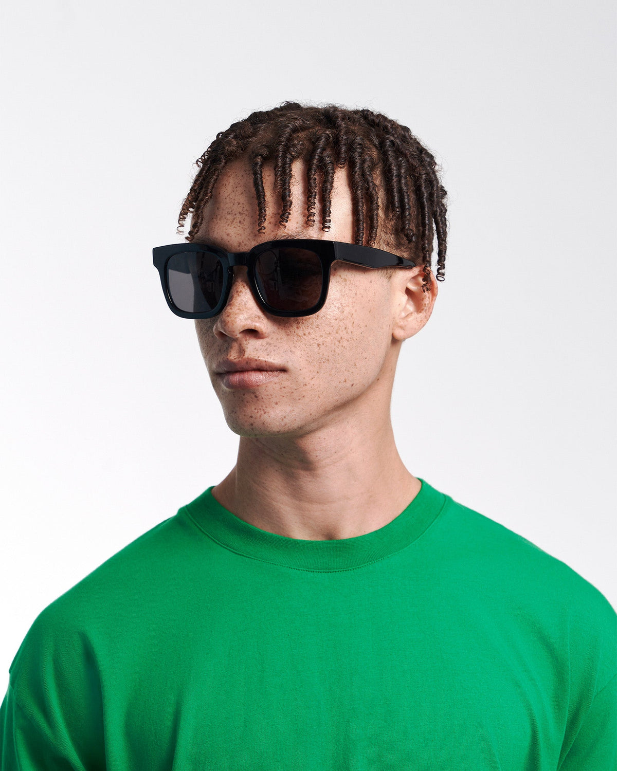 Portofino Men's Bio-Based Acetate Oversized Square Sunglasses – view 5