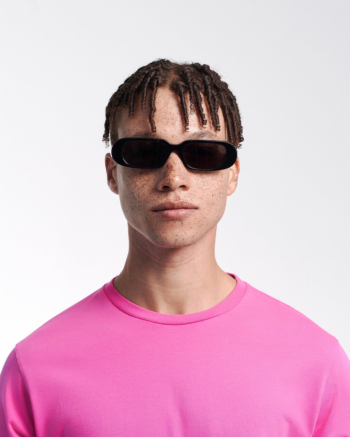 Monza Men's Round Acetate Sunglasses – view 3