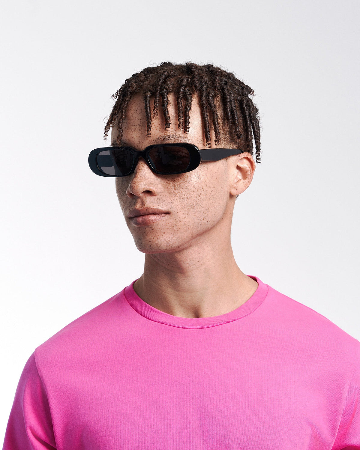 Monza Men's Round Acetate Sunglasses – view 5