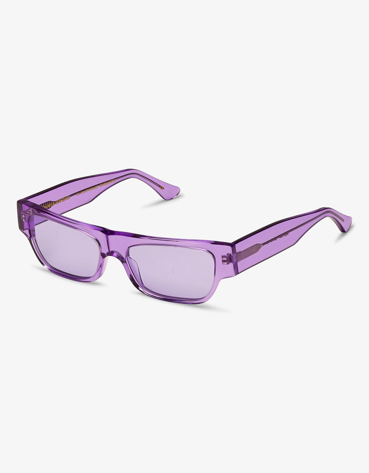 Monza Men's Bio-Based Acetate Rectangular Sunglasses – view 1