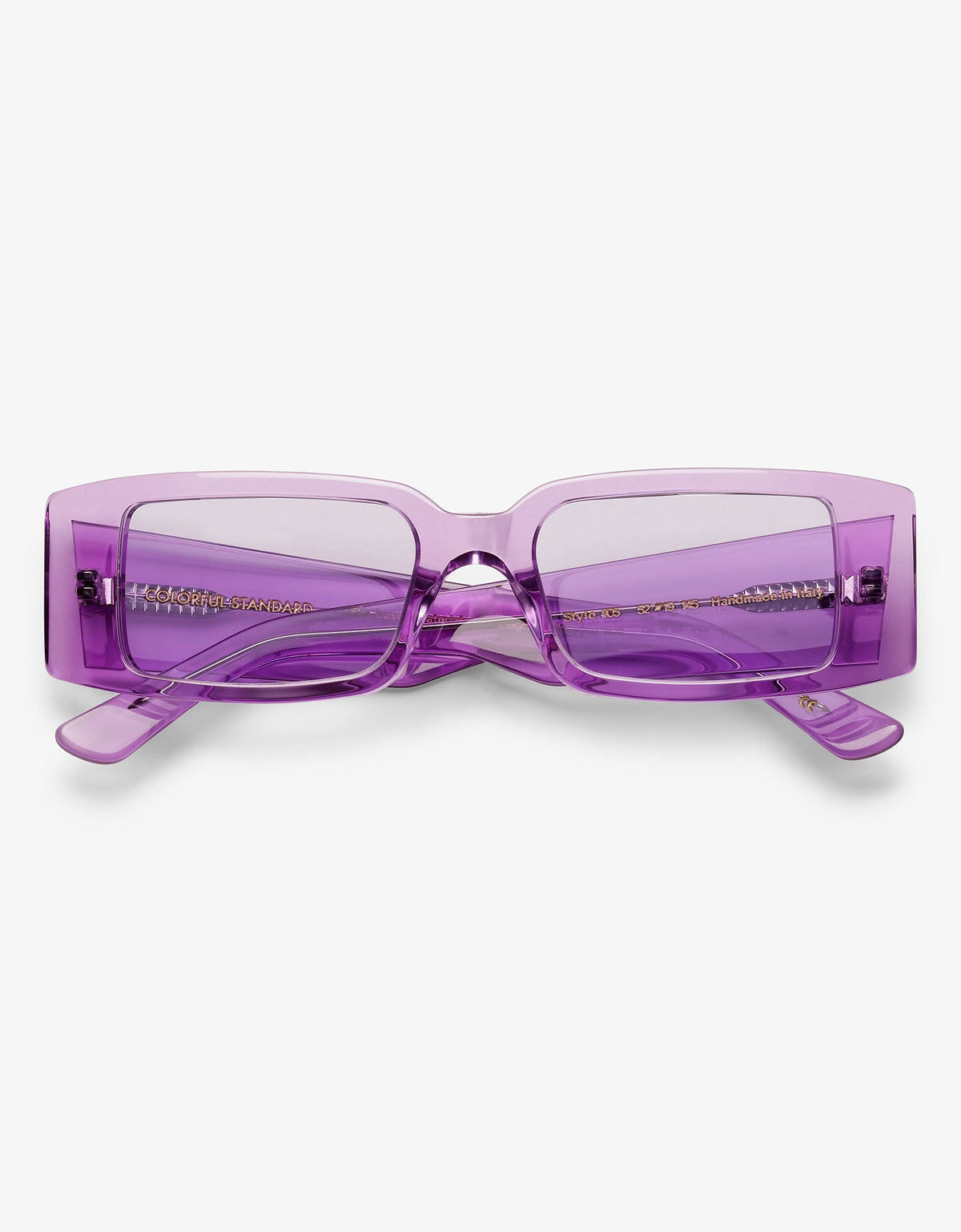 Men's Acetate Angled Rectangular Sunglasses – view 6