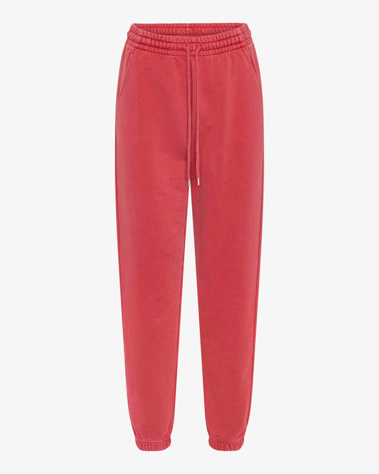 Men's Organic Cotton Sweatpants in Faded Red – view 1