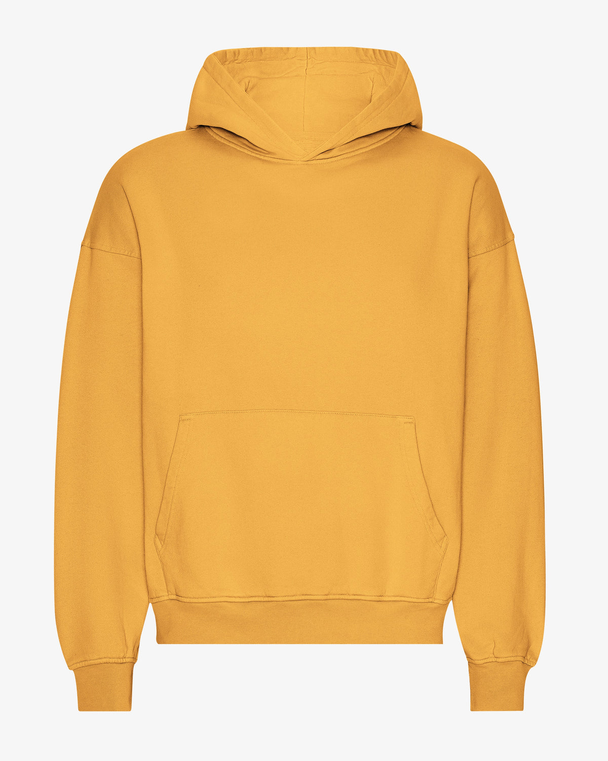 Men's Organic Cotton Oversized Hoodie in Burned Yellow – view 1