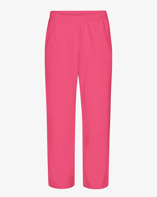 Men's Organic Cotton Straight Leg Sweatpants in Bubblegum Pink – view 1
