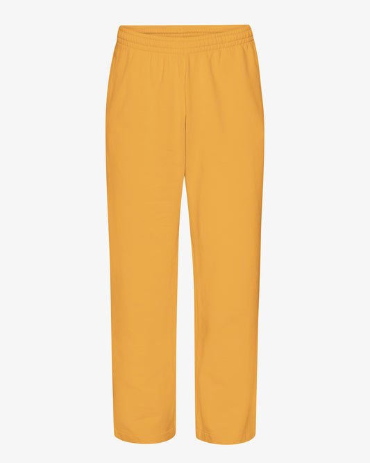 Men's Organic Cotton Straight Leg Sweatpants in Burned Yellow – view 1