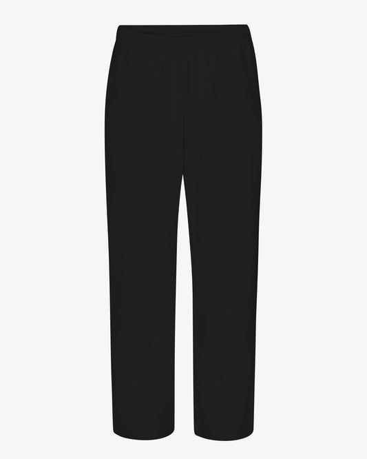 Men's Organic Cotton Straight Leg Sweatpants in Deep Black – view 1