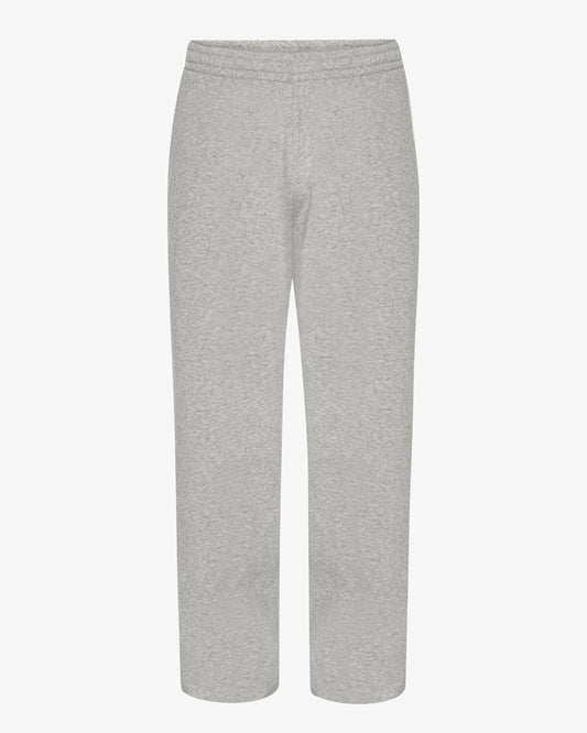 Men's Organic Cotton Straight Leg Sweatpants in Heather Grey – view 1