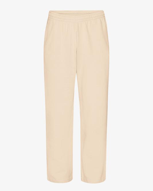 Men's Organic Cotton Straight Leg Sweatpants in Ivory White – view 1
