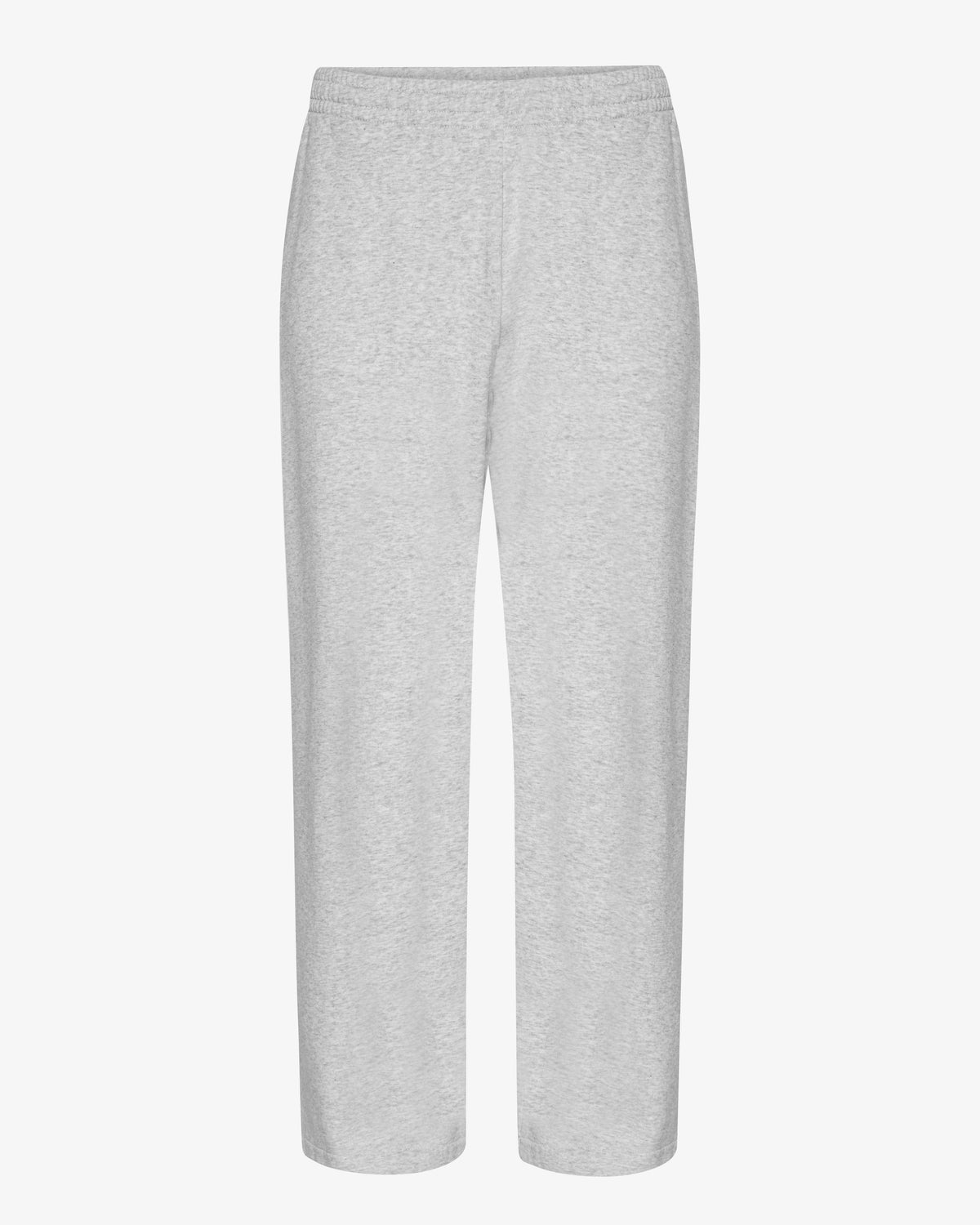 Men's Organic Cotton Straight Leg Sweatpants in Snow Melange – view 1