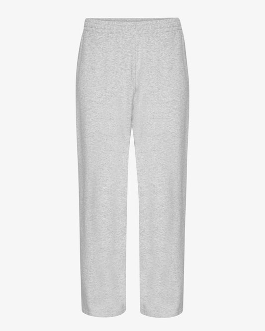 Men's Organic Cotton Straight Leg Sweatpants in Snow Melange – view 1