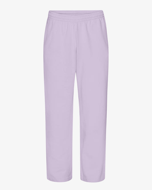 Men's Organic Cotton Straight Leg Sweatpants in Soft Lavender – view 1
