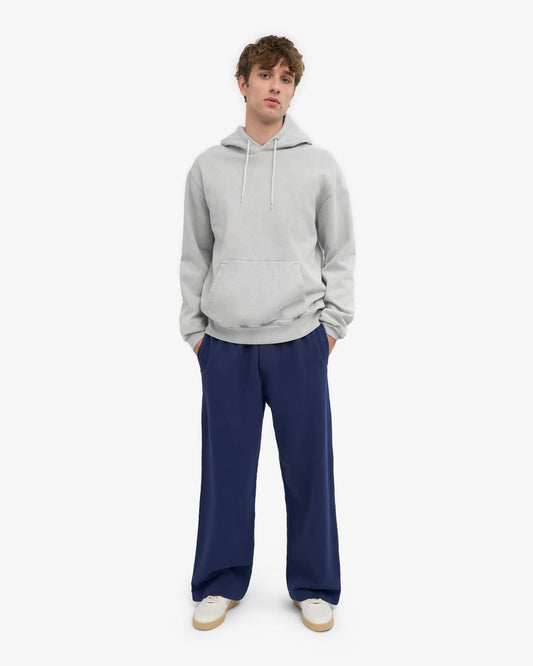 Men's Organic Cotton Straight Leg Sweatpants in Marine Blue – view 2
