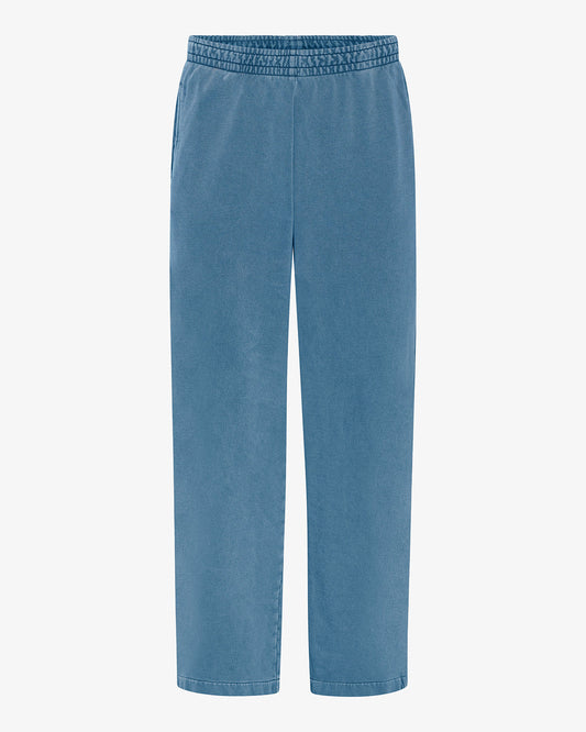 Men's Organic Cotton Straight Leg Sweatpants in Faded Indigo – view 1