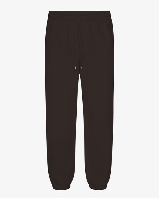 Men's Organic Cotton Relaxed Sweatpants in Coffee Brown – view 1