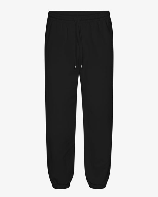 Men's Organic Cotton Relaxed Sweatpants in Deep Black – view 1