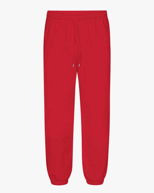 Men's Organic Cotton Relaxed Sweatpants in Scarlet Red – view 1