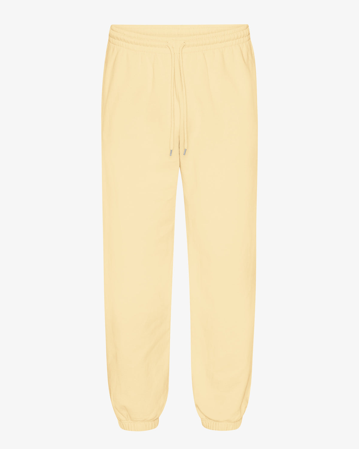 Men's Organic Cotton Relaxed Sweatpants in Soft Yellow – view 1