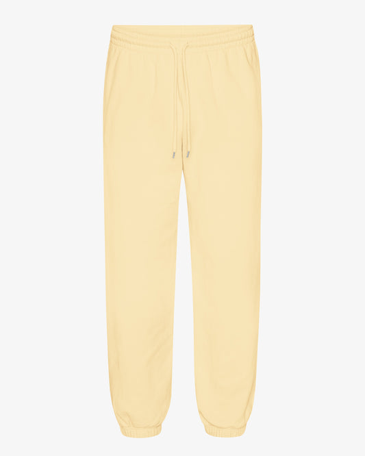 Men's Organic Cotton Relaxed Sweatpants in Soft Yellow – view 1