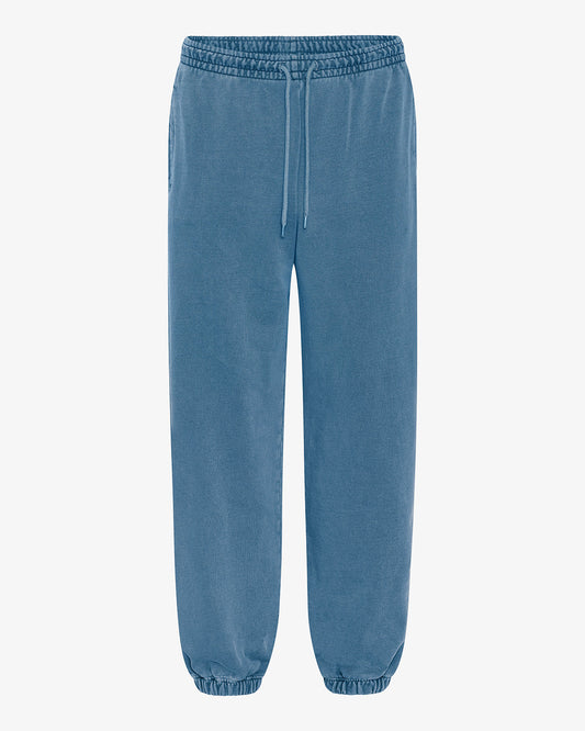Men's Organic Cotton Relaxed Sweatpants in Faded Indigo – view 1