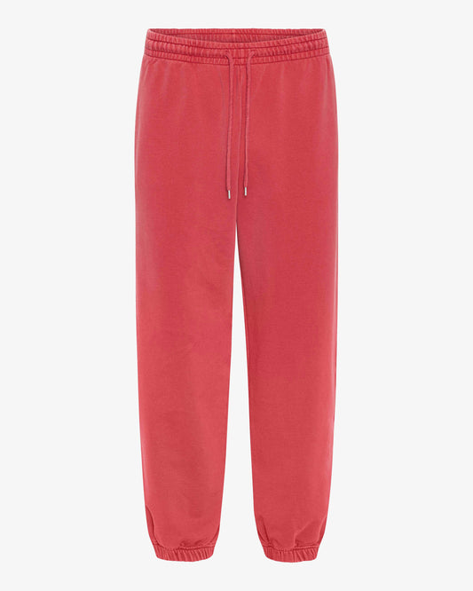 Men's Organic Cotton Relaxed Sweatpants in Faded Red – view 1