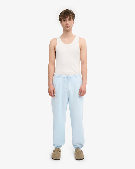 Men's Organic Cotton Relaxed Sweatpants in Polar Blue – view 2