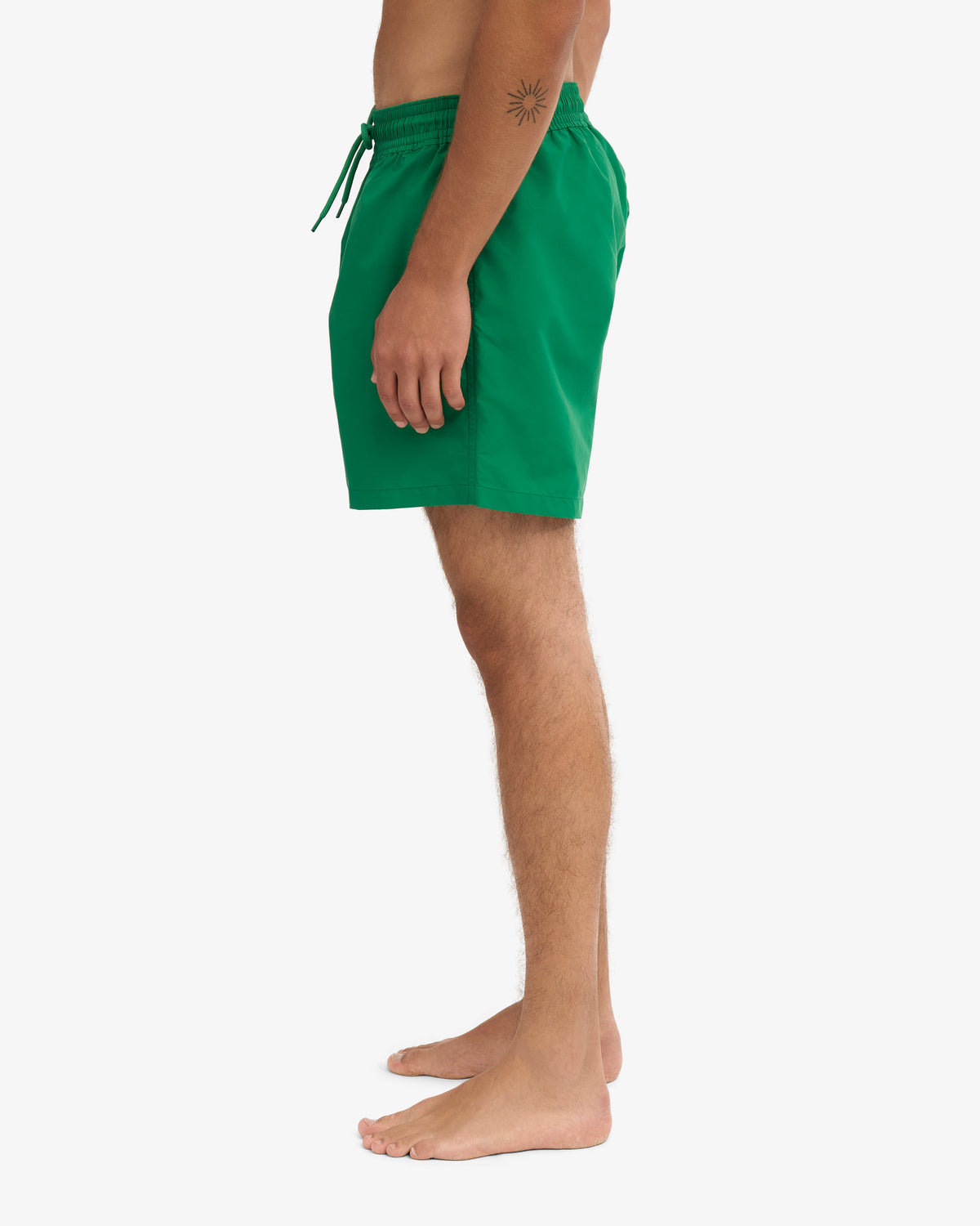 Men's Recycled Classic Swim Shorts in Kelly Green – view 5