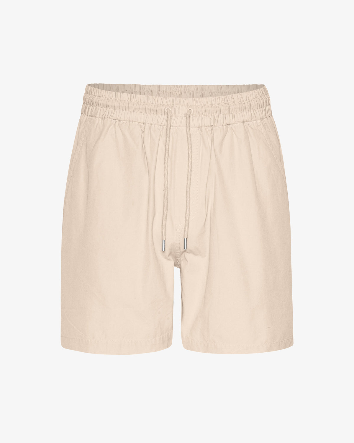 Men's Organic Cotton Twill Shorts in Ivory White – view 1