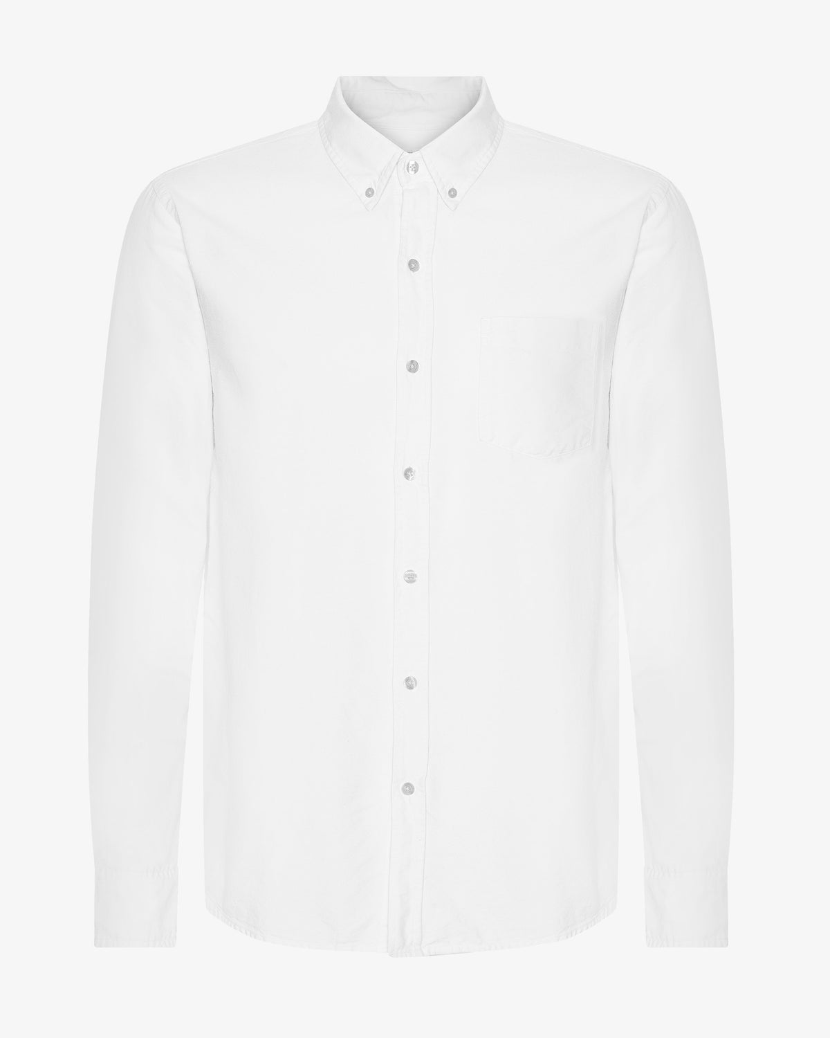 Men's Organic Cotton Oxford Shirt in Optical White – view 1