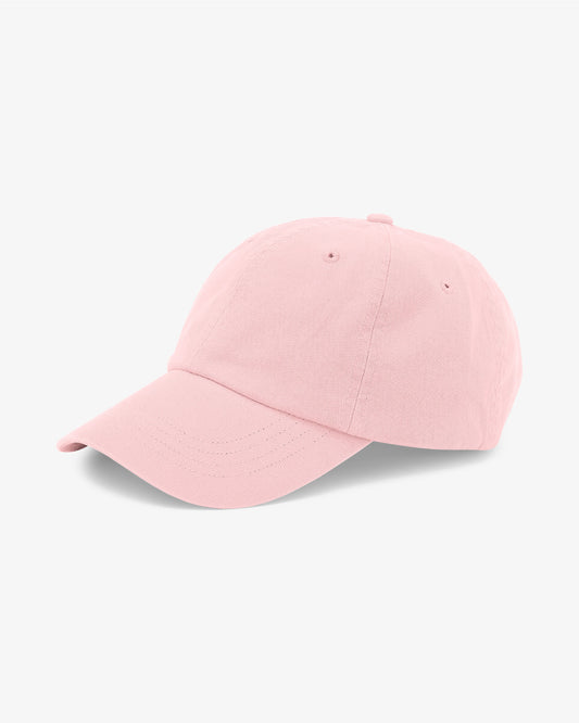 Men's Organic Cotton Baseball Cap in Faded Pink – view 1