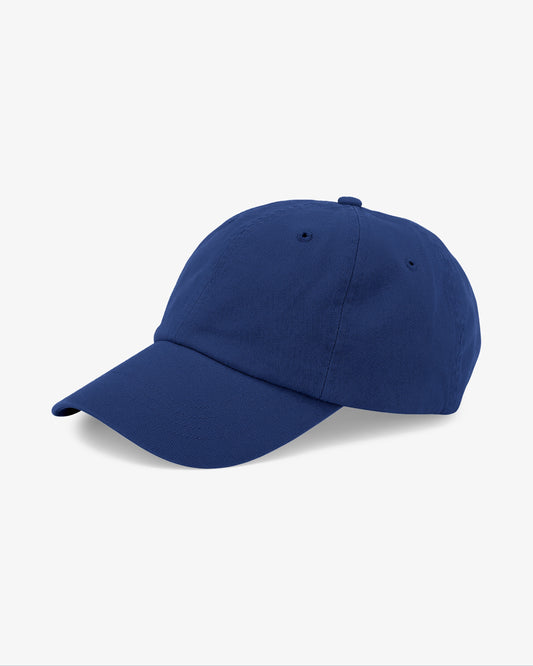 Men's Organic Cotton Baseball Cap in Marine Blue – view 1