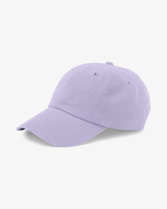 Men's Organic Cotton Baseball Cap in Soft Lavender – view 1