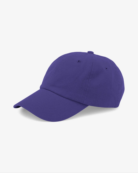 Men's Organic Cotton Baseball Cap in Ultra Violet – view 1