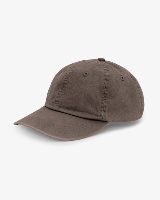 Men's Organic Cotton Baseball Cap in Faded Khaki – view 1
