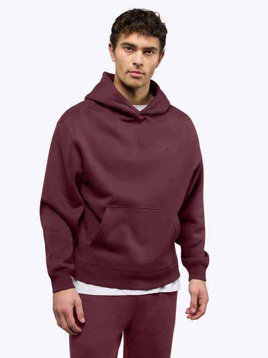 Men's Heavyweight Brushed Fleece Hoodie – Super Soft Brushed Back, Relaxed Classic Fit | Currant