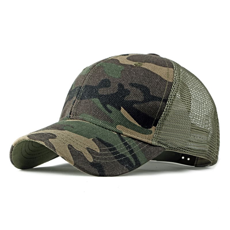 Men's Camouflage Trucker Baseball Cap – view 1