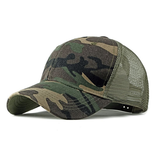 Men's Camouflage Trucker Baseball Cap – view 1