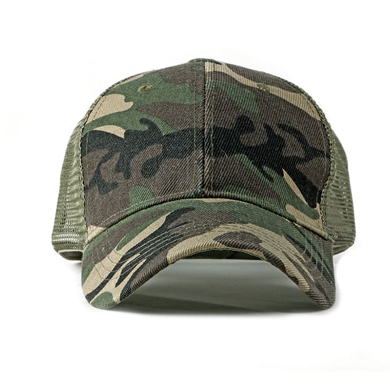 Men's Camouflage Trucker Baseball Cap – view 3
