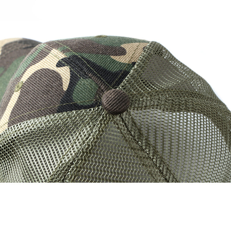 Men's Camouflage Trucker Baseball Cap – view 6