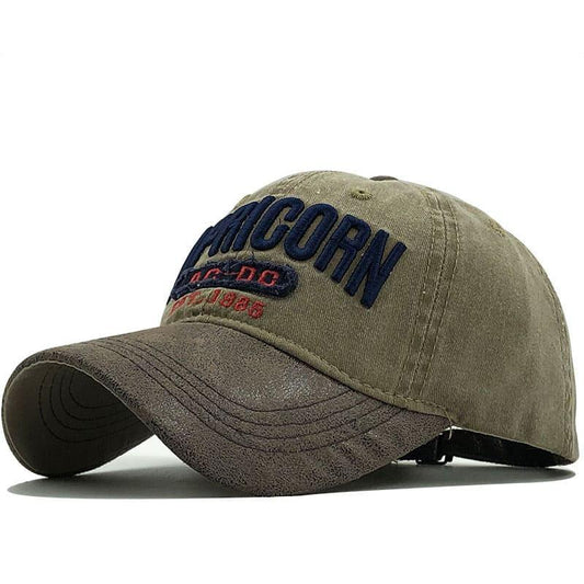 Capricorn Men's Embroidered Cotton Baseball Cap – view 2