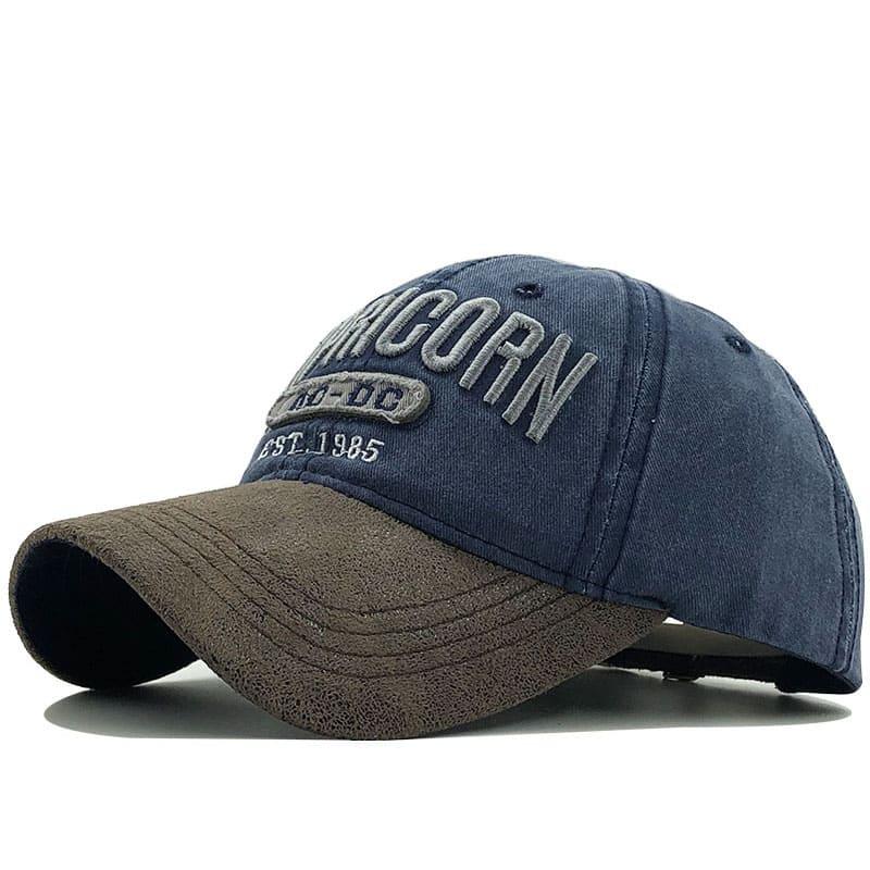 Capricorn Men's Embroidered Cotton Baseball Cap – view 1