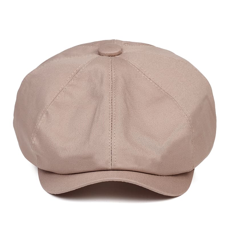 Cardiff Men's Classic Organic Cotton Newsboy Cap – view 7