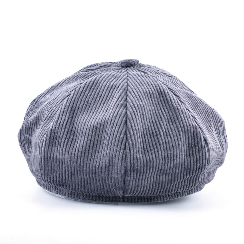Chamberlain Men's Corduroy Newsboy Cap – 100% Cotton Corduroy, Short Peak, One Size for 55–58 cm