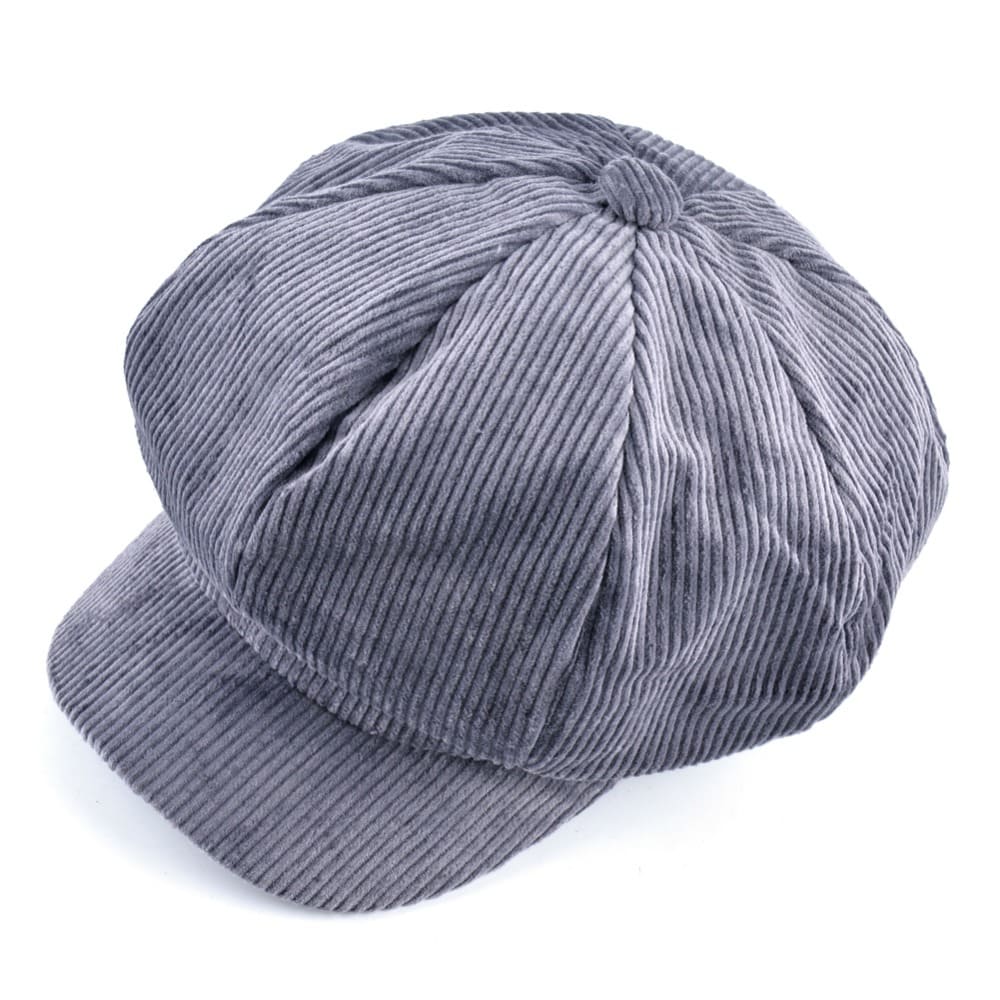 Chamberlain Men's Corduroy Newsboy Cap – 100% Cotton Corduroy, Short Peak, One Size for 55–58 cm – view 2