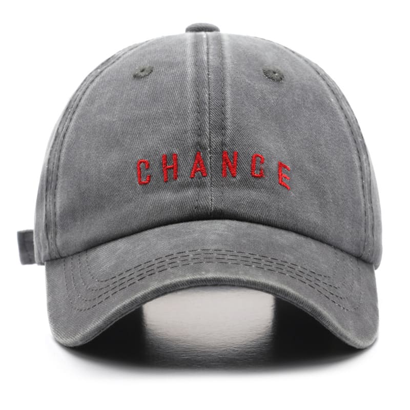 Chance Men's Plain Washed Cotton Baseball Cap – view 10