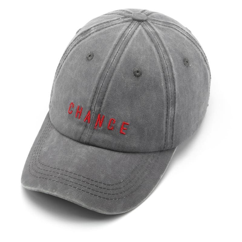 Chance Men's Plain Washed Cotton Baseball Cap – view 11