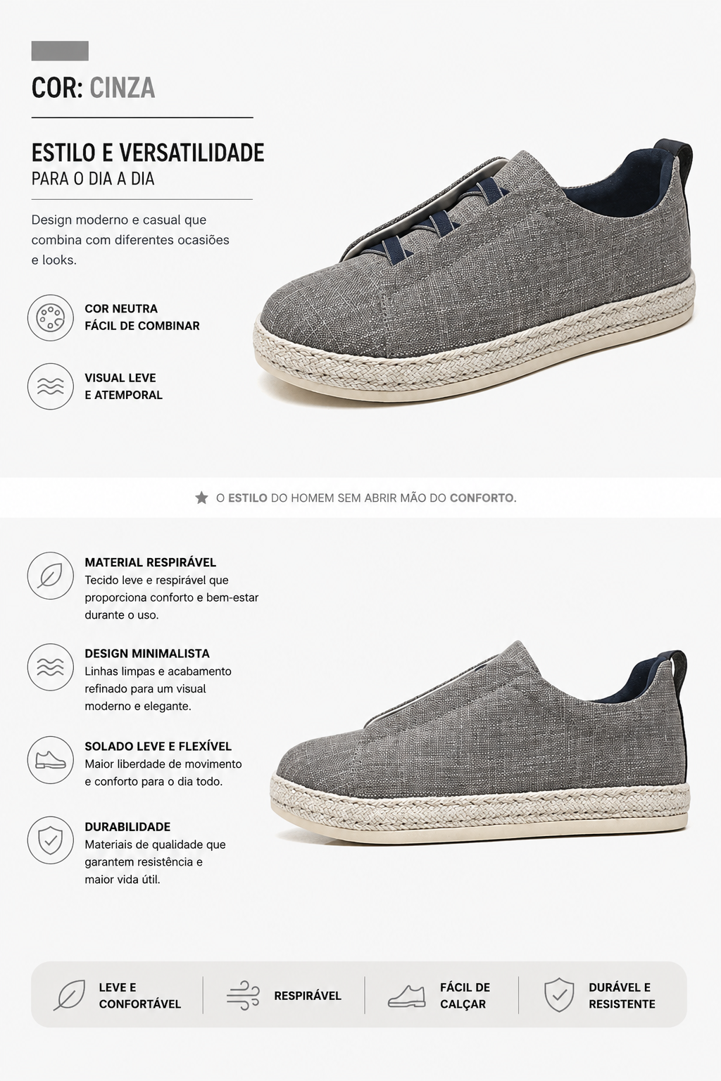 Amalfi Casual Trainers by SATRI & CO. – product view 11
